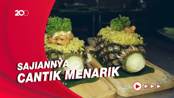 Bikin Laper: Nasi Goreng Nanas Berlimpah Rempah