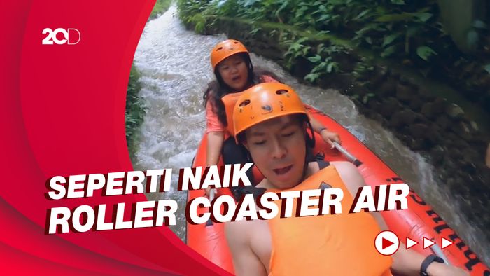 Celebrity on Vacation: Rafting Sepanjang 500 Meter di Bogor