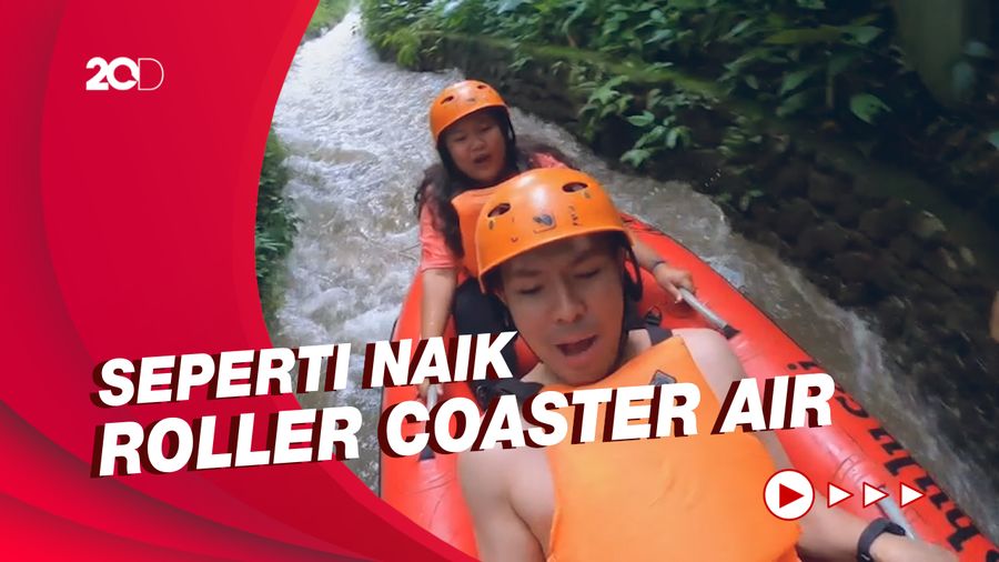 Celebrity on Vacation: Rafting Sepanjang 500 Meter di Bogor