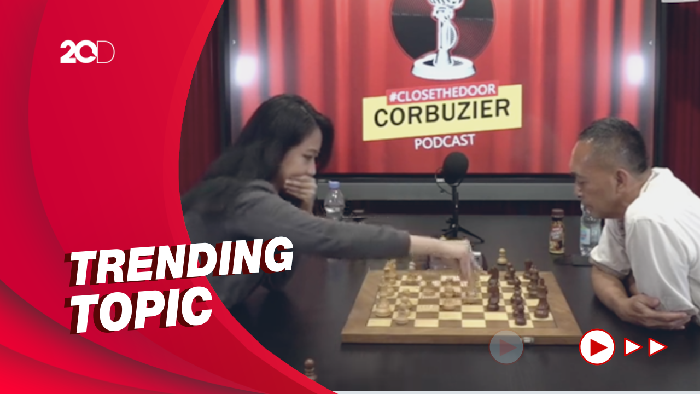 Duel Catur Dewa Kipas Vs GM Irene yang Hebohkan Jutaan Penonton
