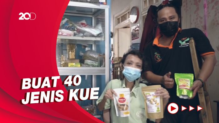 Pasutri Pembuat Kue Kering yang Terus Berkarya di Tengah Keterbatasan