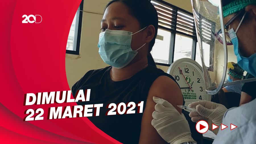 Vaksinasi 3 Kawasan Hijau COVID-19 di Bali Gunakan AstraZeneca