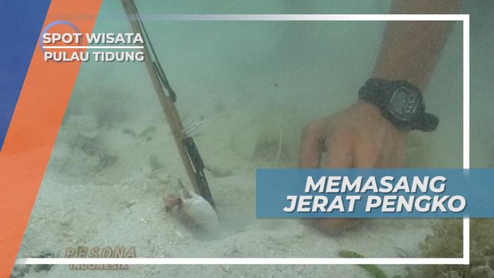 Jerat Pengko, Perangkap Untuk Menangkap Udang Pengko, Pulau Tidung