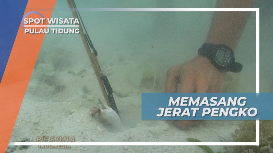 Jerat Pengko, Perangkap Untuk Menangkap Udang Pengko, Pulau Tidung