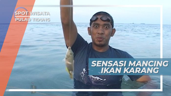 Sensasi Memancing Tompo, Bisa Lihat Langsung Ikan yang Di Dapat, Pulau Tidung