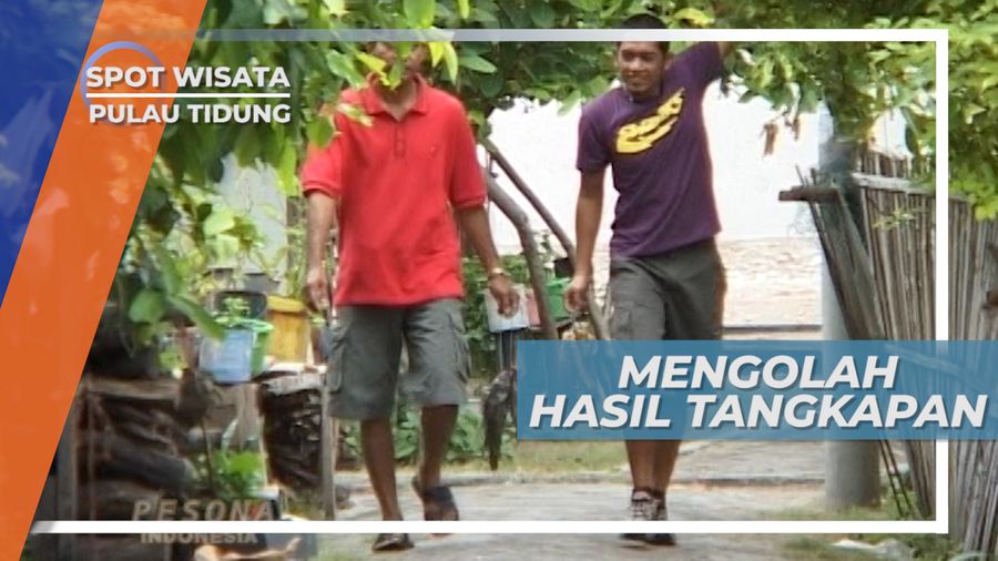Membawa Hasil Tangkapan Untuk Diolah, Pulau Tidung