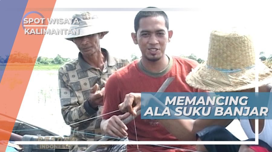 Ikan Pantin Terkait Pancing Rawai, Alat Tangkap Ikan Suku Banjar Hulu Sungai Utara Kalimantan Selatan