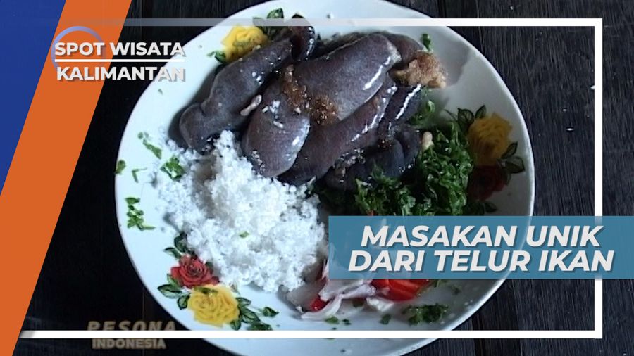 Lempeng, Kuliner Telur Ikan Baung Khas Desa Sapala Hulu Sungai Utara Kalimantan 