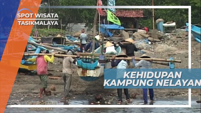 Asri, Rimbun dan Hijau, Sejuknya Suasana Kampung Nelayan Cipatujah, Tasikmalaya