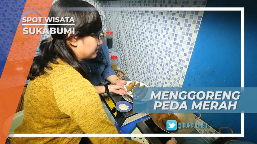 Ikan Peda Merah Sukabumi, Goreng Kering