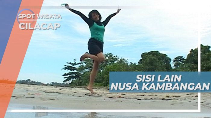 Pemandangan Eksotis Pantai Kalijati Nusa Kambangan, Cilacap