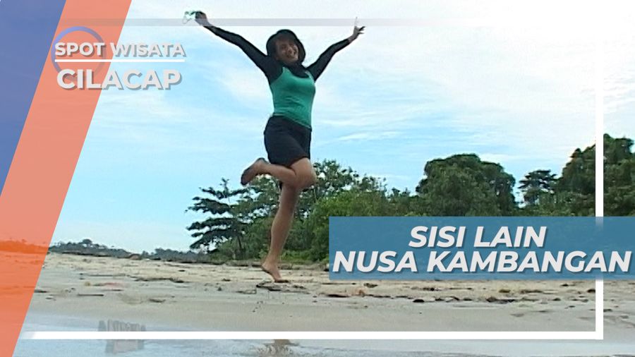 Pemandangan Eksotis Pantai Kalijati Nusa Kambangan, Cilacap