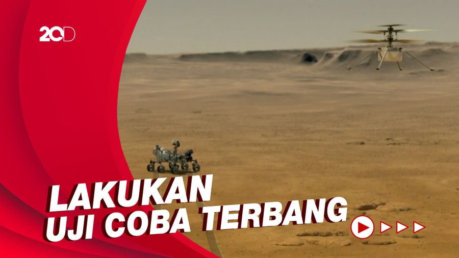 NASA Kenalkan Ingenuity, Helikopter Penjelajah Planet Mars