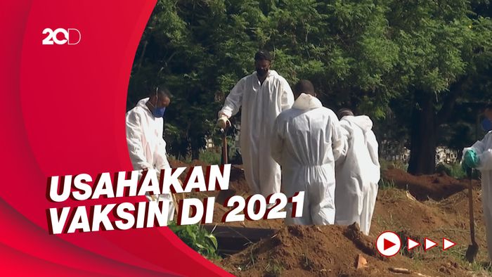 Rekor Kematian Akibat Corona di Brasil Dalam Sehari Capai 3.251