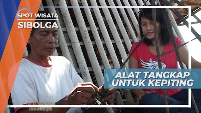 Membuat Alat Tangkap Kepiting Tradisional Ala Warga Sibolga, Sumatera Utara