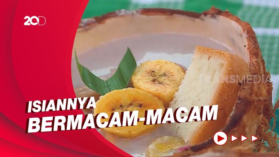 Ada Kudapan Segar Bernama Pipis Kopyor, Seperti Apa?