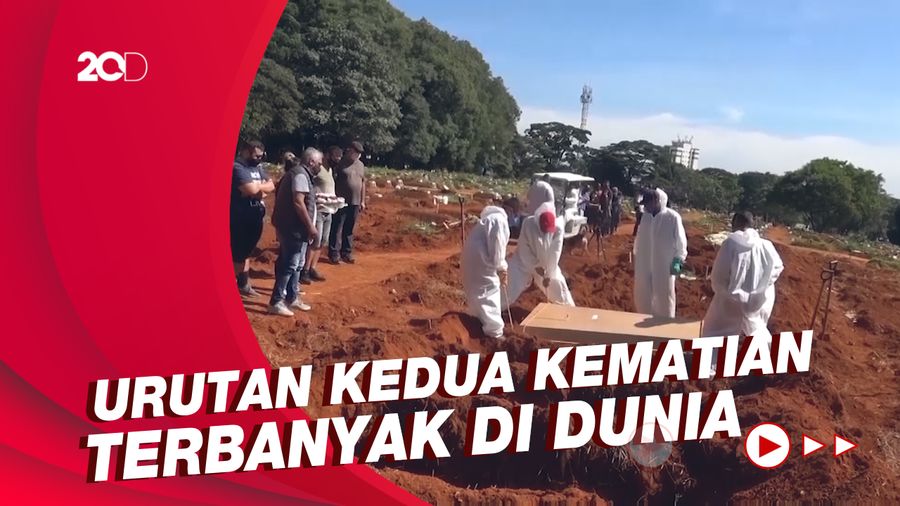 Brasil Catat 300 Ribu Kematian Akibat COVID-19
