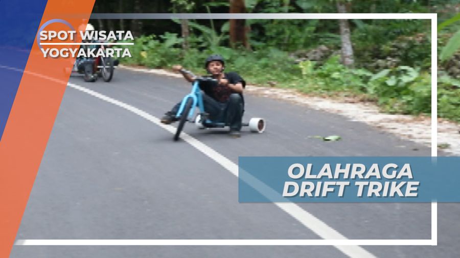 Drift Trike, Olahraga Ekstrem yang Sedang Hits di Yogyakarta