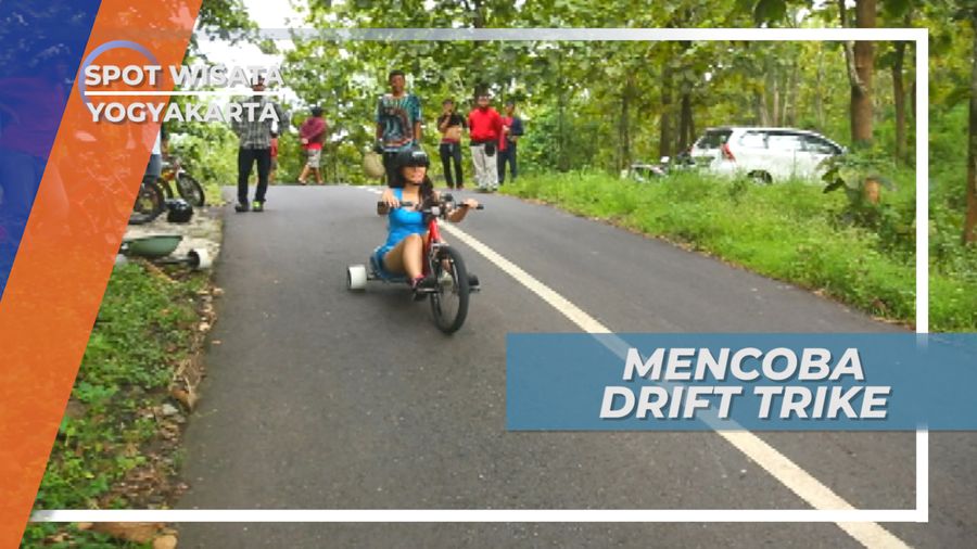 Mencoba Bermain Drift Trike, Meluncur Memacu Adrenalin, Yogyakarta