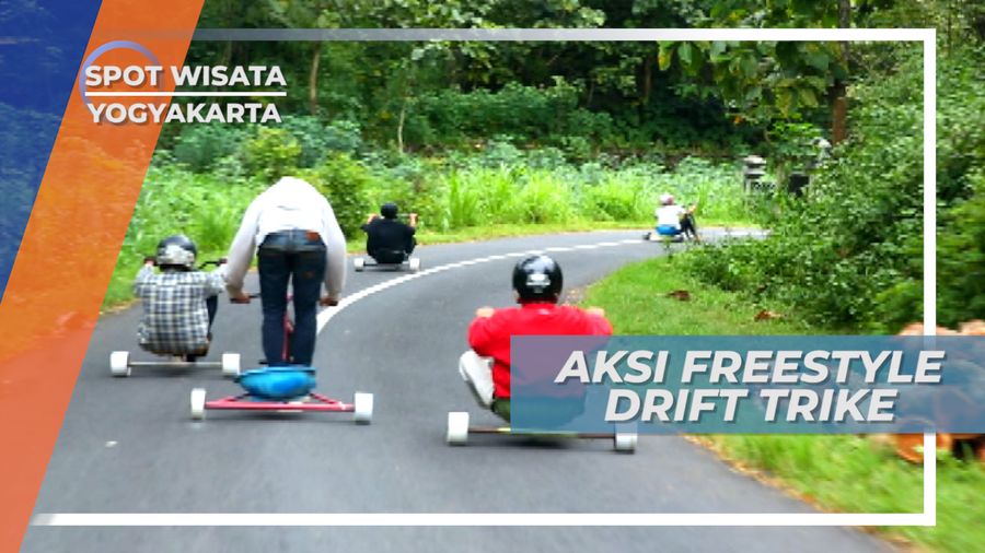 Freestyle Drift Trike, Butuh Konsentrasi Penuh, Yogyakarta