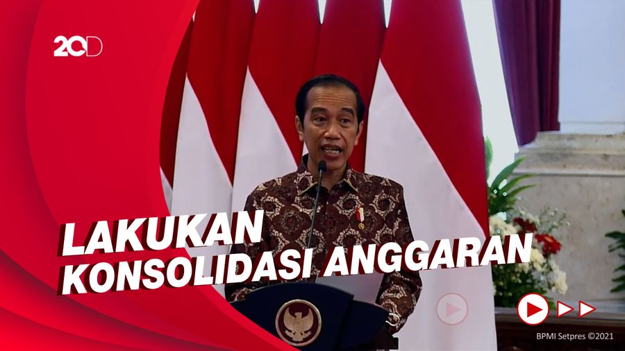 Duh! Jokowi Sebut Anggaran Negara Terguncang Gegara Covid-19
