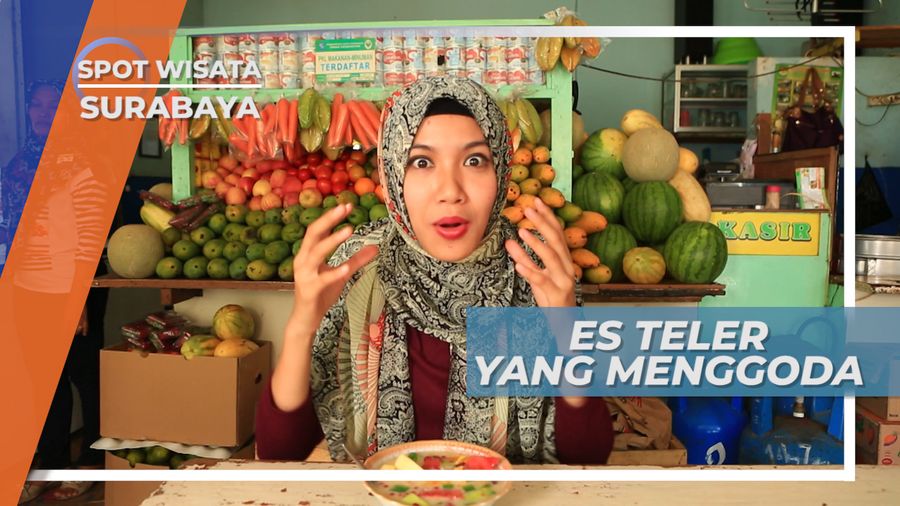 Es Teler, Minuman Segar Penangkal Panas, Surabaya