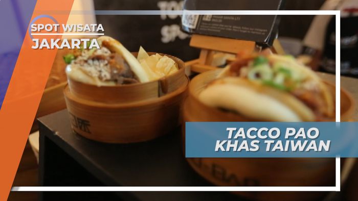 Tacco Pao, Makanan Unik Khas Taiwan, Jakarta