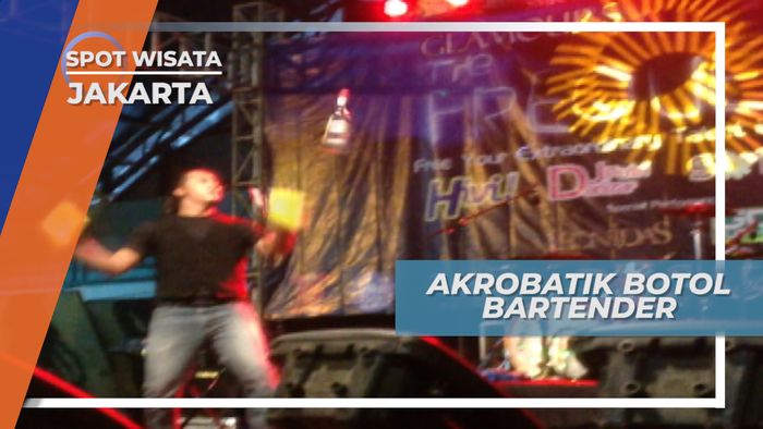 Seni Mengaduk Botol Para Bartender Professional, Jakarta