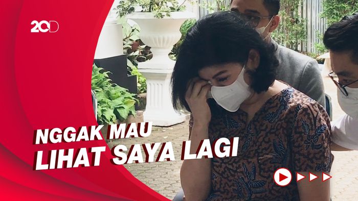 Tangis Desiree Tarigan Pecah Lihat Tembok Pembatas Rumah