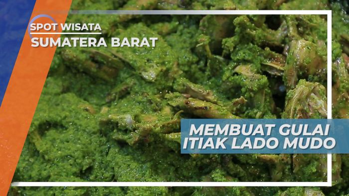 Memasak Gulai Itiak Lado Mudo, Kuliner Khas yang Menggoda, Sumatera Barat