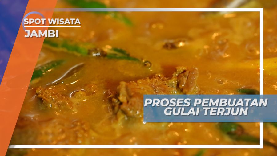 Semua Dimasukkan Berbarengan, Cara Unik Memasak Gulai Terjun Jambi