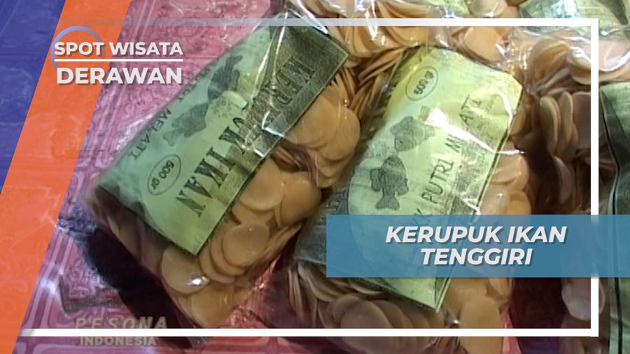Kriuk Gurih dan Lezat, Mencicipi Kerupuk Ikan Tenggiri Khas Kepulauan Derawan 