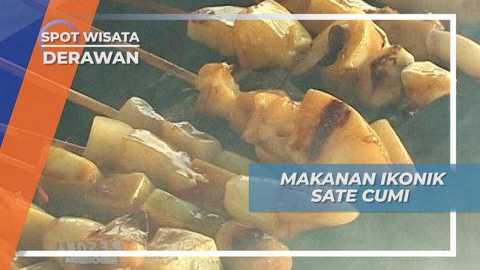 Membuat Sate Cumi yang Menggoda, Kepulauan Derawan Kalimantan Timur