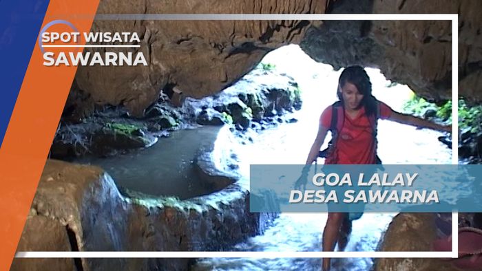 Goa Lalay Desa Sawarna, Banten