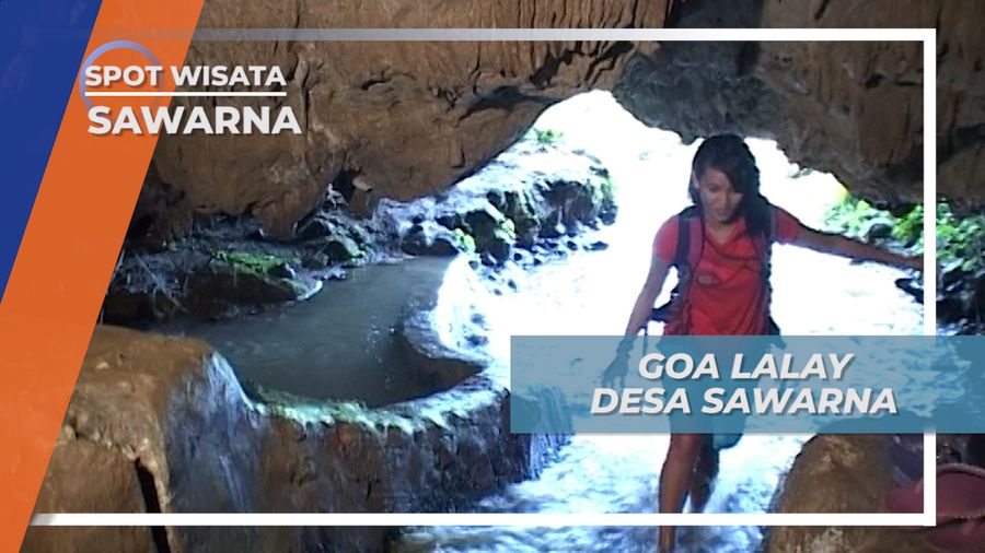 Goa Lalay Desa Sawarna, Banten