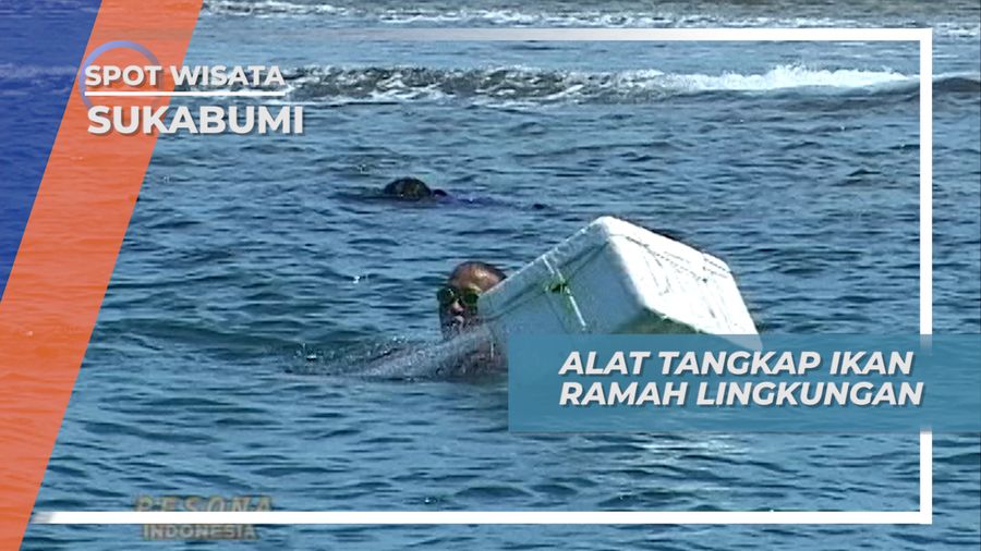 Ini Dia Senjata Nelayan Ujung Genteng Untuk Menangkap Ikan Hias, Sukabumi