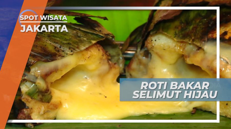 Roti Bakar Selimut Hijau, Kelezatan Isi Keju dengan Balutan Pisang, Jakarta