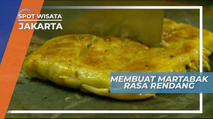 Kuliner Jakarta, Membuat Martabak Rasa Rendang