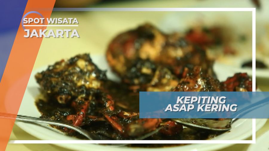 Kuliner Jakarta, Kepiting Asap Kering