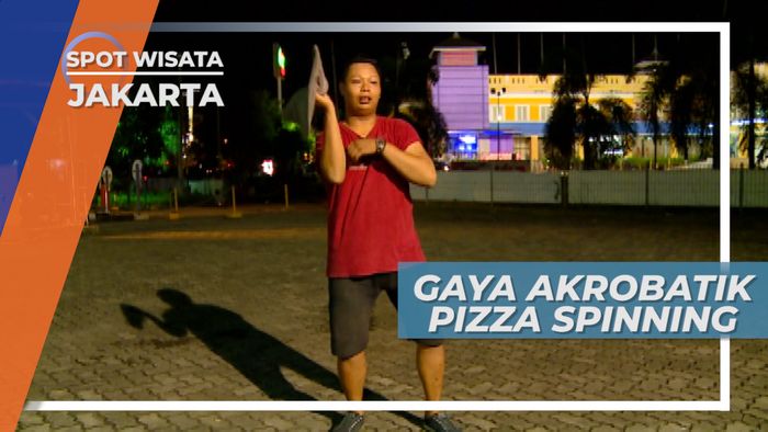 Keterampilan Akrobatik Pizza Spinning, Mengundang Decak Kagum, Jakarta