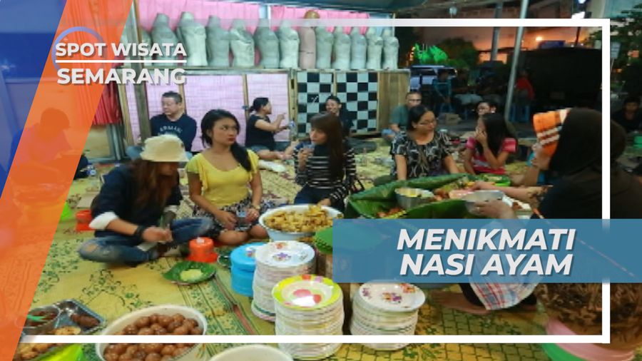 Nasi Ayam, Kuliner Malam Khas Simpang Lima Semarang