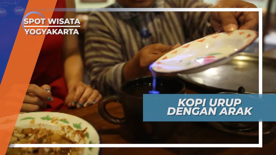 Kopi Urup, Kopi yang Disajikan Dengan Arak, Yogyakarta