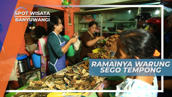 Warung Sego Tempong, Ramai Antri untuk Tamparan Pedas Kuliner Banyuwangi