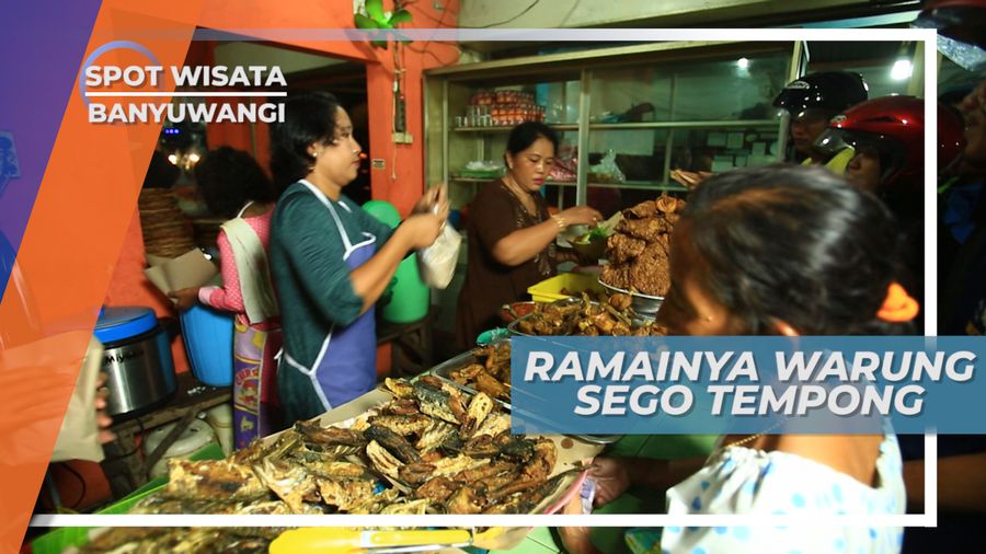 Warung Sego Tempong, Ramai Antri untuk Tamparan Pedas Kuliner Banyuwangi