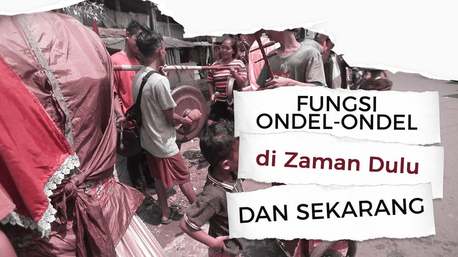Memperkenalkan Ondel-ondel Lewat Pertunjukan Jalanan