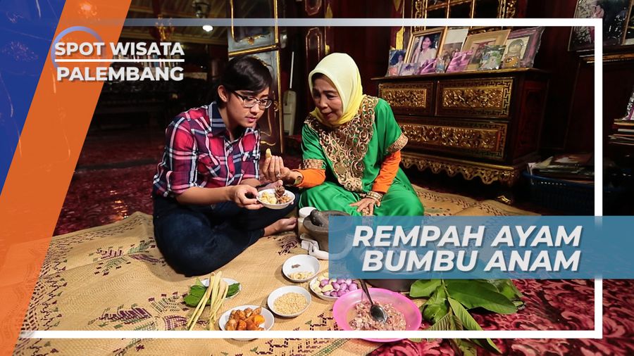 Ayam Bumbu Anam, Rempah Rempah Kuliner Palembang