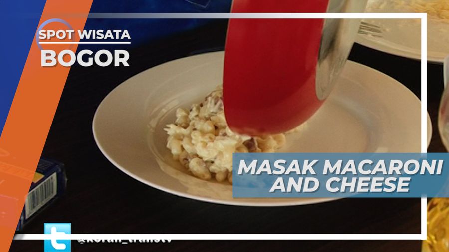 Kelas Memasak Macaroni and Cheese Bogor