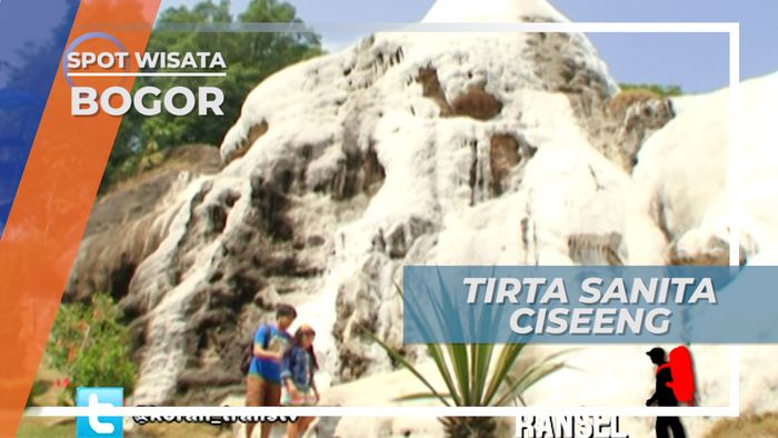 Pemandian Air Panas Ciseeng, Berendam dengan Pemandangan Gunung Kapur, Bogor