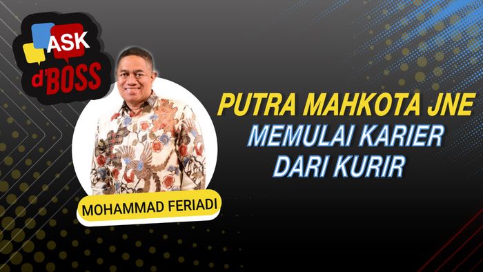 Putra Mahkota JNE Memulai Karier dari Kurir 