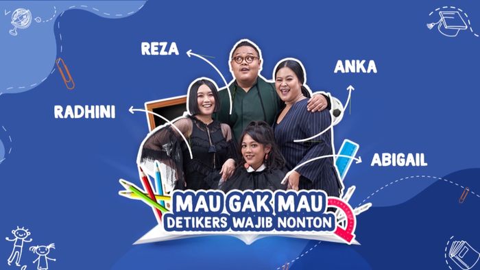 detikcom RAPOT-an: Begini Cara Reza, Radhini, Anka, Abigail Baca Berita detikcom